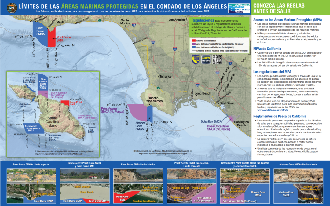LA County MPAs Poster (Spanish)