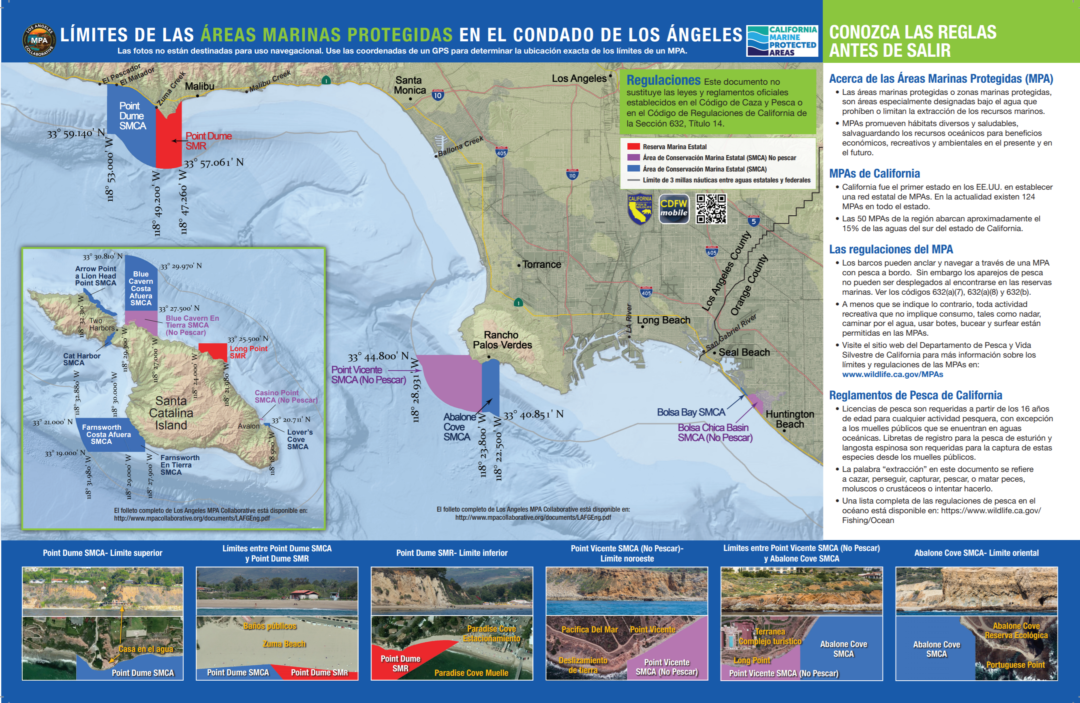 LA County MPAs Poster (Spanish)
