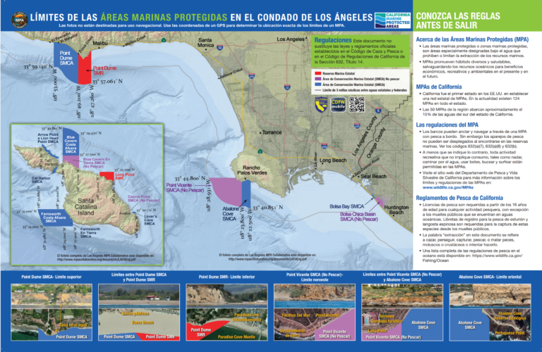 LA County MPAs Poster (Spanish)