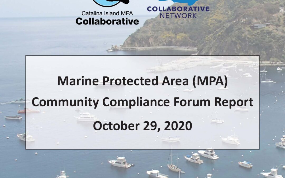 Catalina Island MPA Compliance Forum Report