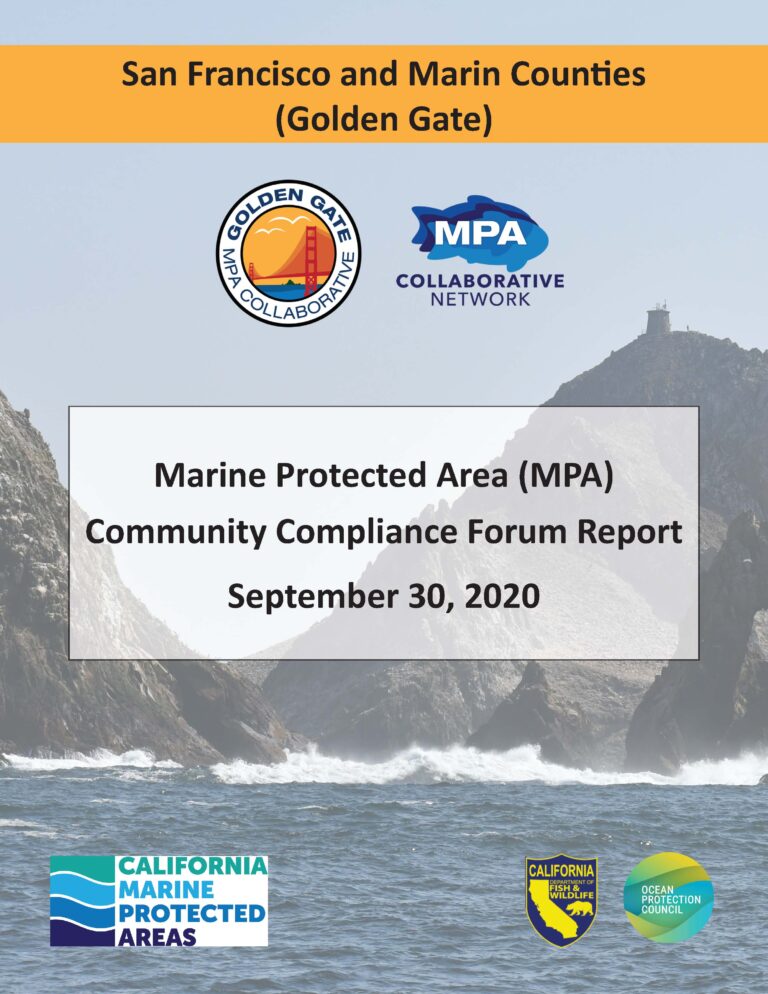 Golden Gate MPA Compliance Forum Report