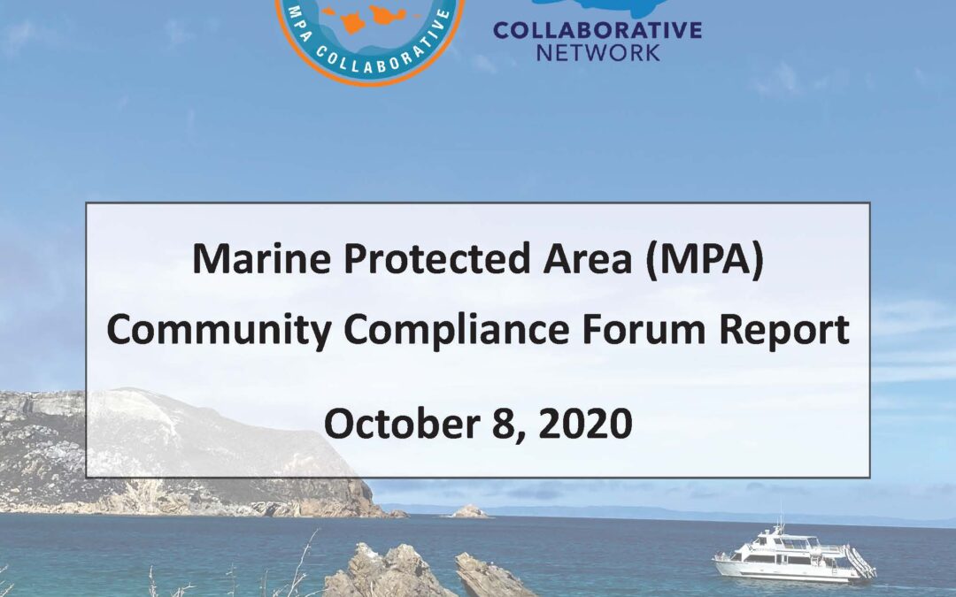Santa Barbara Channel MPA Compliance Forum Report