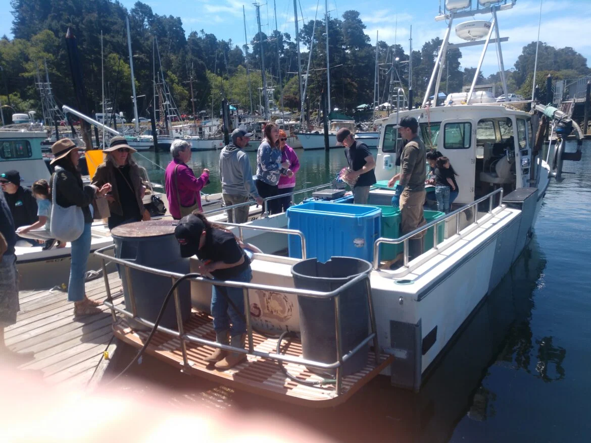Noyo Harbor and local marine science star at major ocean symposium and festival on the “blue economy”