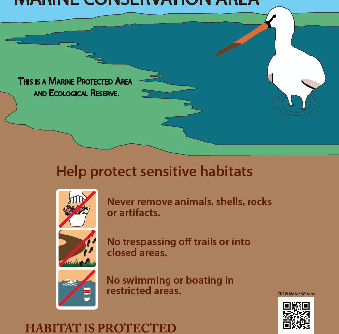 Estuary MPA Sign – Upper Newport Bay SMCA