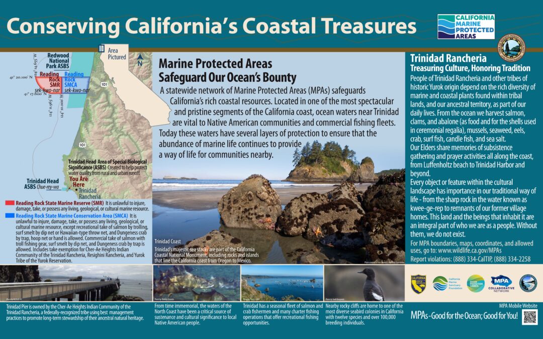 Trinidad Rancheria MPA Interpretive Sign