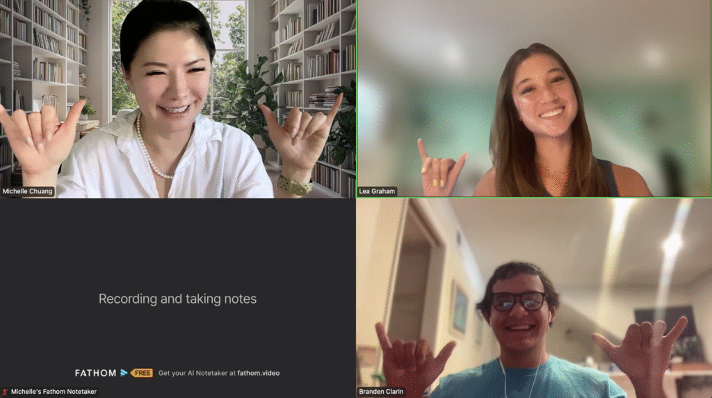 Screenshot of the Asian American Pacific Islander (AAPI) MPA Pathways Community Group meeting.